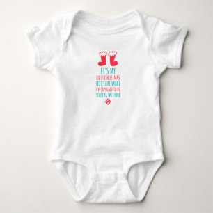 Body Mon premier maillot de bain de Noël Jersey