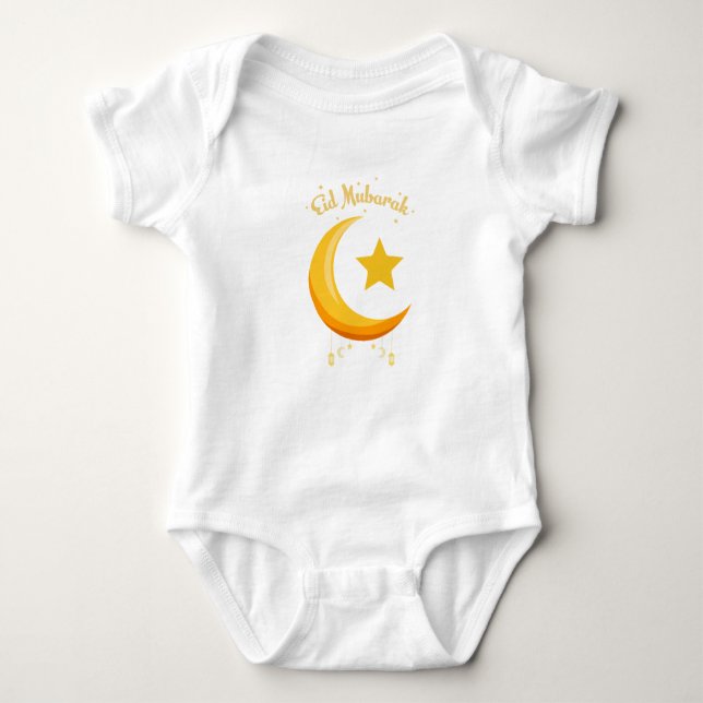 Body Mon premier maillot de bébé de la Lune de l'Aïd Ra (Devant)