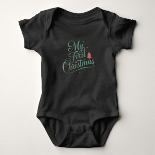 Body Mon premier Noël de famille jumeler Noël Noël Nouv