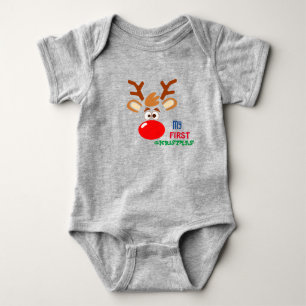 Body Mon premier vêtement de bébé de Noël