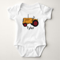 Mon tracteur jaune