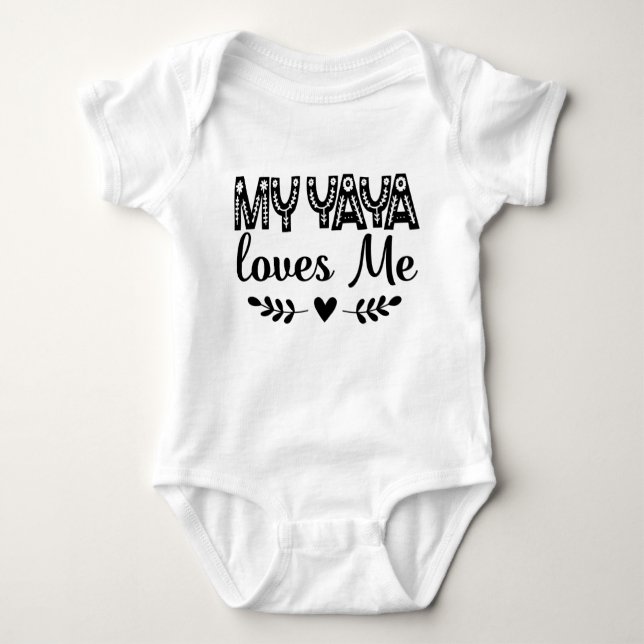 Body Mon Yaya m'aime (Devant)