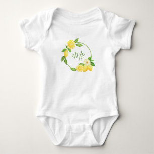 Body Monogramme de cadeau de baby shower de guirlande