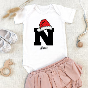 Body Monogramme Famille Noël Personnalisez Avec Nom