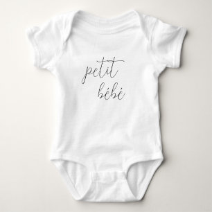 Body Monogramme Nom Petit Bébé Petit Bébé Texte