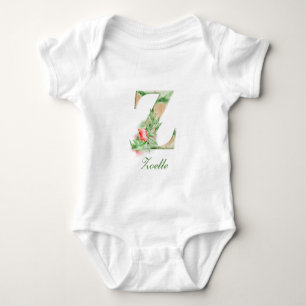 Body Monogramme Personnalisé De Nom Personnalisé  Bo