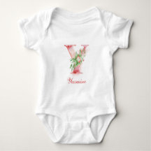 Monogramme personnalisé personnalisé | Bodysuit