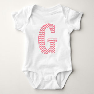 Body Monogramme rose classique de très bon goût de la