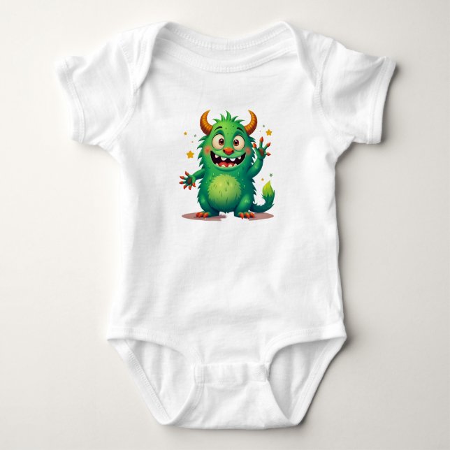 Body Monstre vert joyeux (Devant)