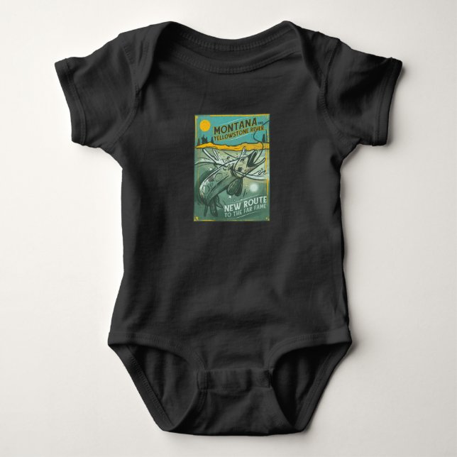 Body MONTANA DE LA PÊCHE vintage (Devant)