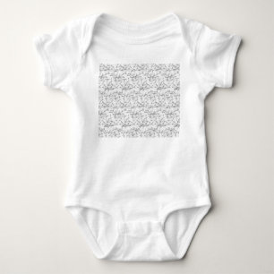 Body Motif botanique monochrome