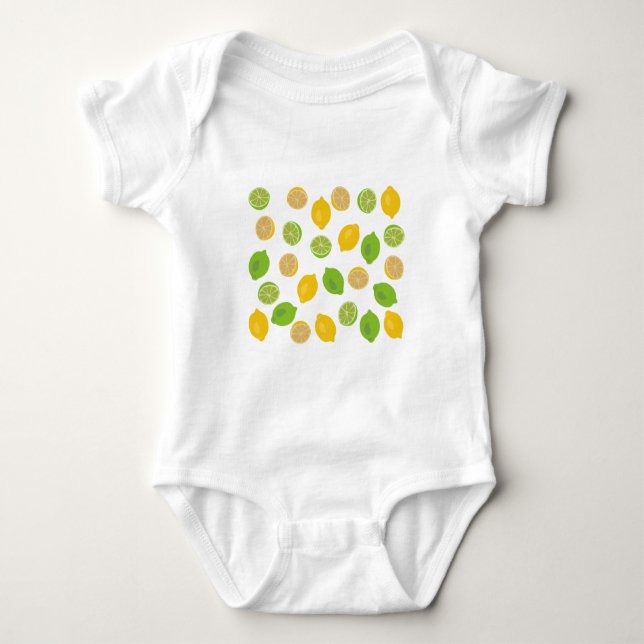Body Motif citron et citron vert (Devant)