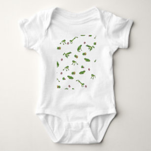Body Motif de grenouille verte mignonne