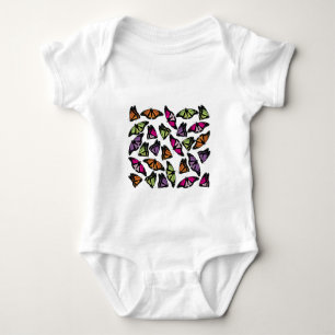 Body Motif de papillons colorés
