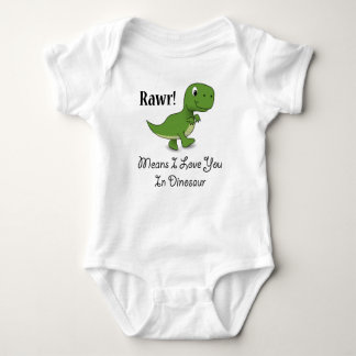Body Moyens de Rawr je t'aime dans le dinosaure