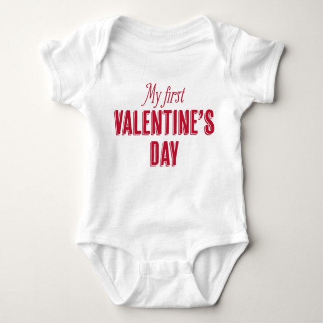 Body My First Valentine's Day Tee (Devant)