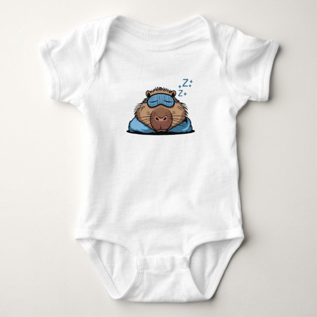 Body Napybara Sleepy Capybara J'Ai Besoin D'Une Napybar (Devant)