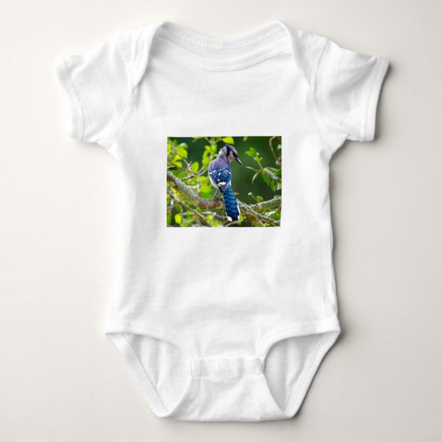 Body Nature Photographie Shy Blue Jay Vêtements Cadeaux (Devant)