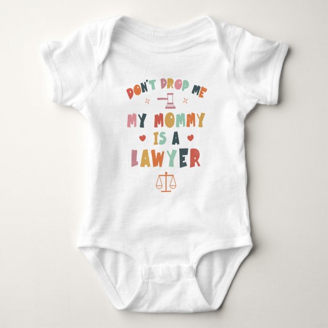 Body Ne me laissez pas tomber Ma maman est avocate - Pr (Devant)