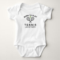 Né Pour Jouer Au Tennis Comme Mon Papa