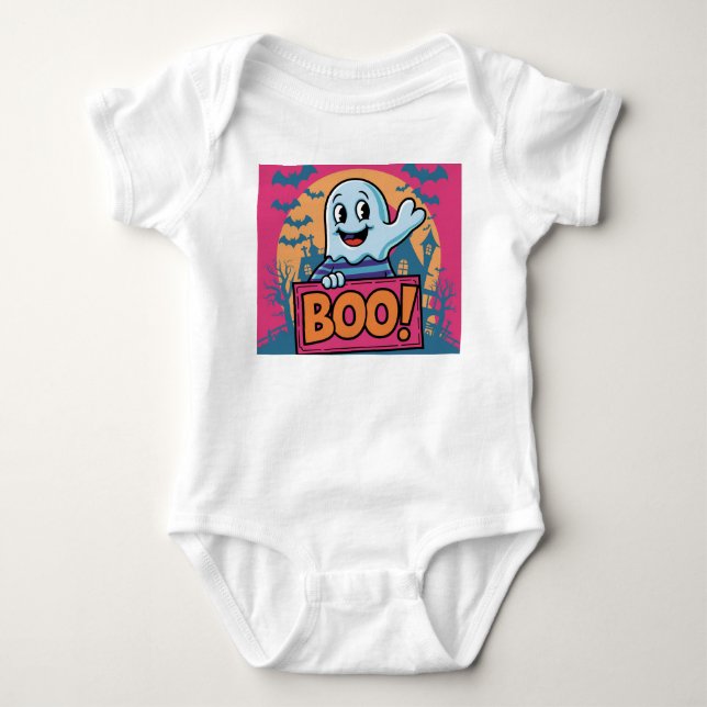 Body Neon Halloween Ghost, Neon Boo Halloween Ghost, (Devant)
