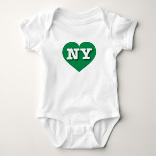 Body New York Green Heart - J'aime NY