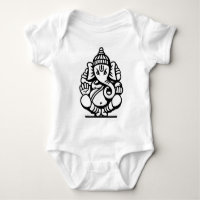 No. 4 (noir) d'éléphant de Ganesha