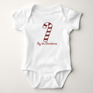 Body Noël 1 : Sucre de canne 1er Noël Baby Outfit