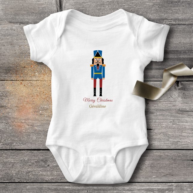 Body Noël des noisettes (Nutcracker Christmas Baby Bodysuit)