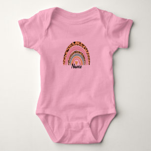 Body Nom Baby Girl Boho Rainbow Matching