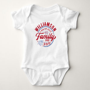 Body Nom de famille correspondant 4 juillet Rouge Blanc