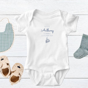 Body Nom de famille de bébé à venir / Chapeau de bébé b