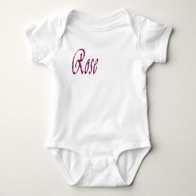Body Nom de fille Rose, (Devant)