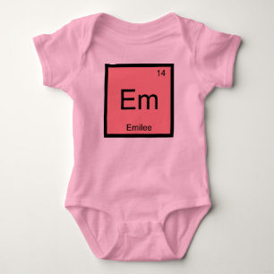 Body Nom d'Emilee Élément de Chimie Tableau Périodique