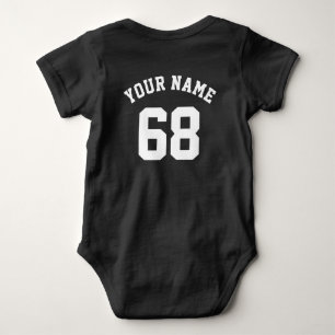 Body Nom et numéro personnalisés de Sports Jersey Bac