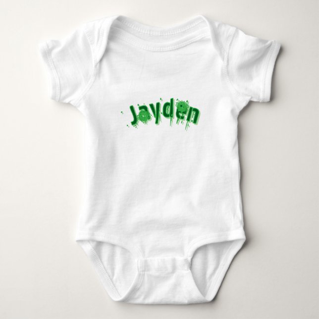 Body Nom Jayden Vert, (Devant)
