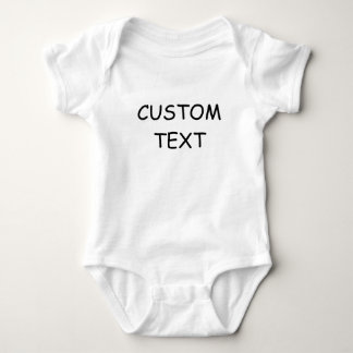 Body Nom personnalisé bébé, Texte personnalisé
