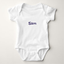 Nom personnalisé Navy simple