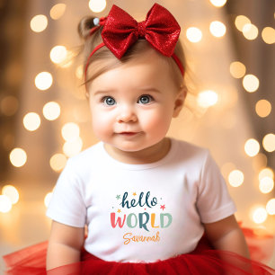 Body Nom personnalisé neutre Baby shower bébé