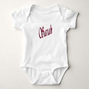 Body Nom Sara Rouge Et Rose,