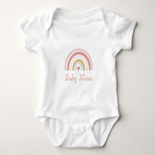 Body Nom Simple Chic Arc-en-ciel Rose
