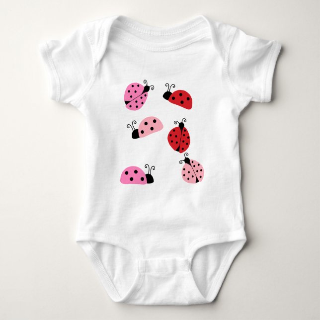 Body Nom Sweet Rose Red Ladybug Cartoon (Devant)