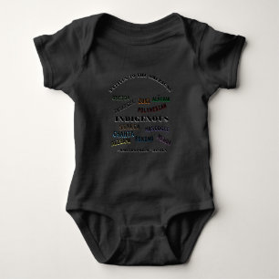 Body NOMS AMÉRICAINS NATIFS SUR TSHIRTS-NEWBORN à 3X /