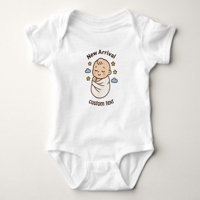 Body Noms personnalisés Bébé Bodysuit (Devant)