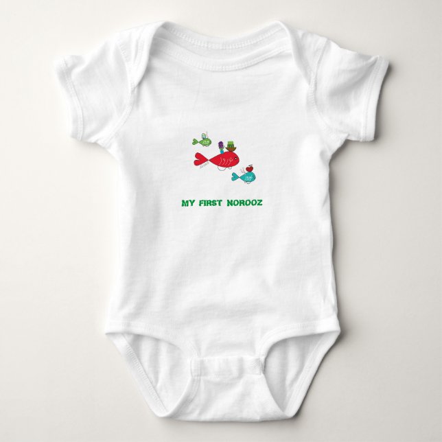 Body Norooz T-Shirt - Norouz - Noruz - Polices farsi - (Devant)