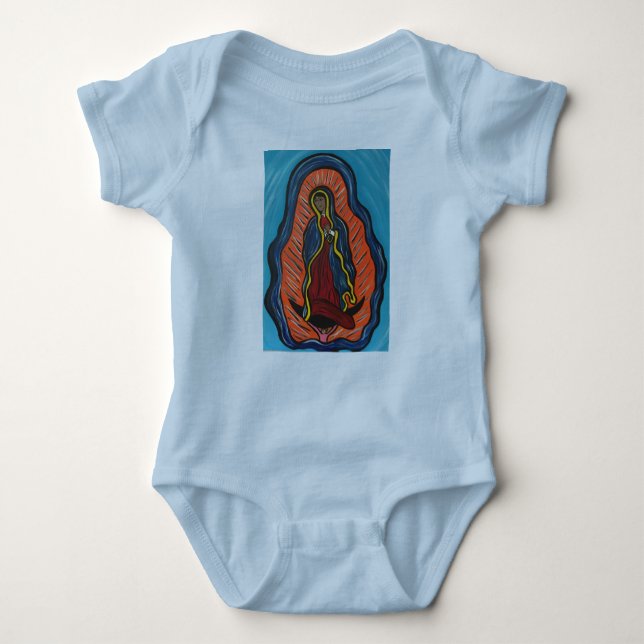 Body 'Notre Dame De Guadalupe' Chemise Bébée (Devant)