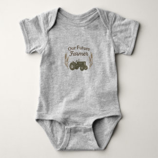 Body Notre futur agriculteur | Bodysuit Rustic Farm pou