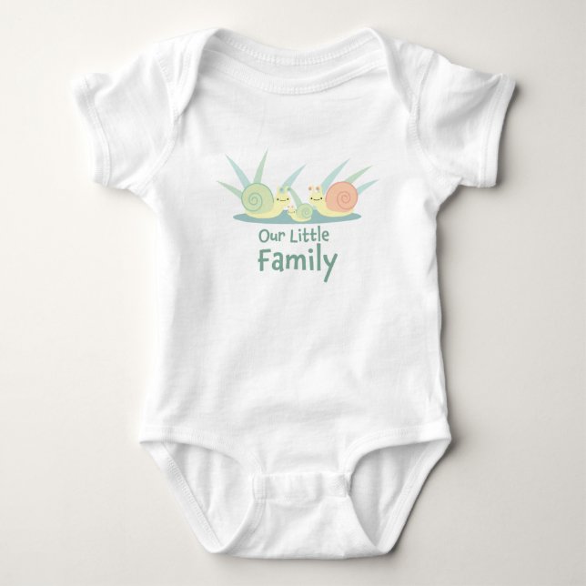 Body Notre petite famille - Snail Baby un costume (Devant)