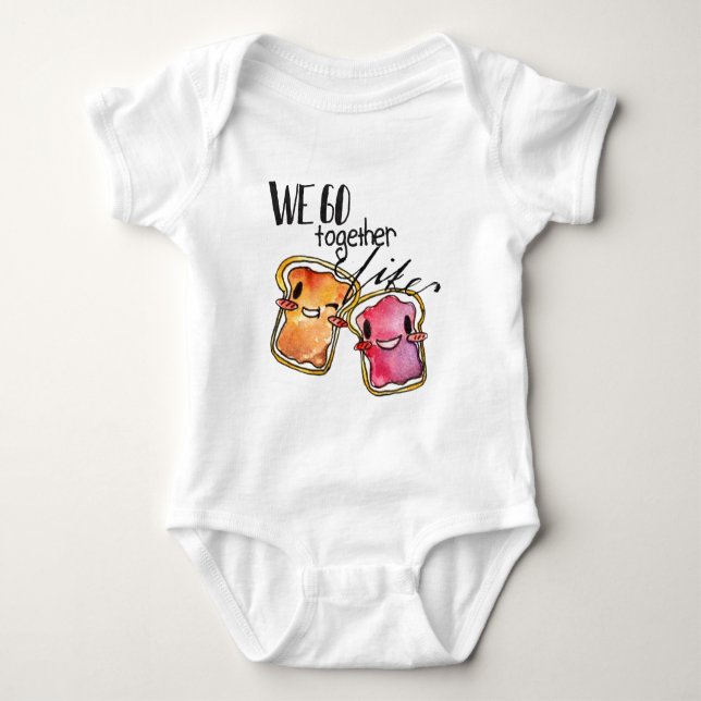 Body Nous allons ensemble comme le beurre et la gelée (Devant)