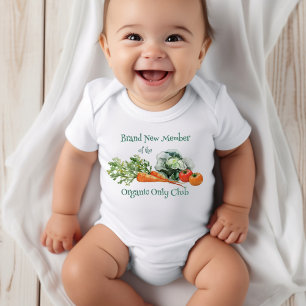 Body Nouveau Bébé Bio seulement Légumes Design